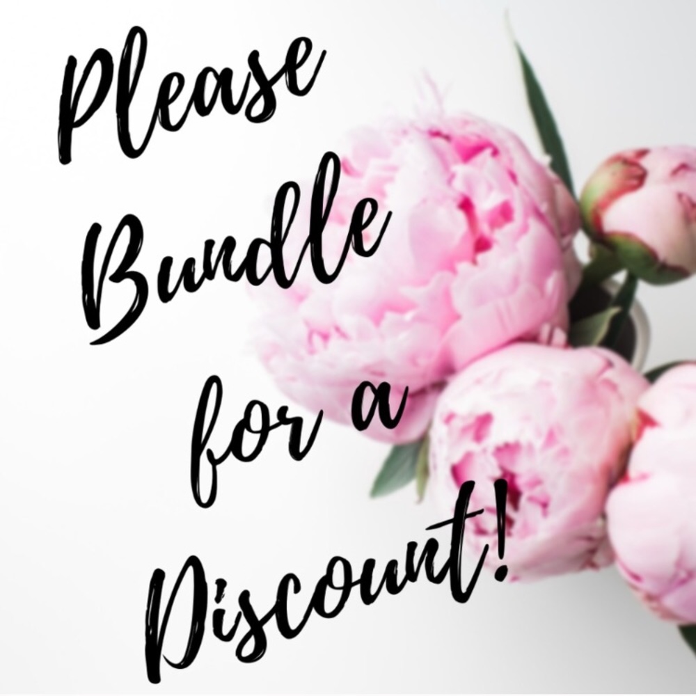 Bundle for discounts!!